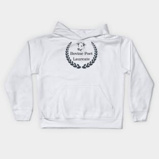 Bovine Poet Laureate Beef and Dairy Network Kids Hoodie